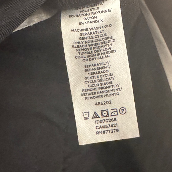 Ann Taylor Black Tie-Waist Pants - Picture 12 of 15